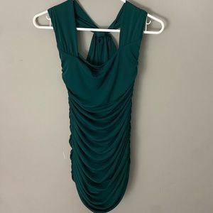 Lucy In The Sky Emerald Green Bodycon Dress Size S
